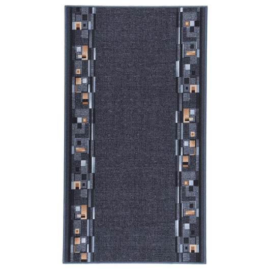 Berkfield Carpet Runner Anthracite 80x150 cm Anti Slip