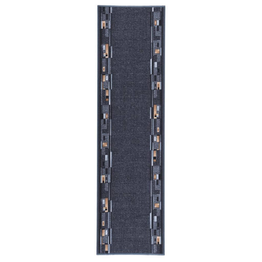 Berkfield Carpet Runner Anthracite 80x300 cm Anti Slip