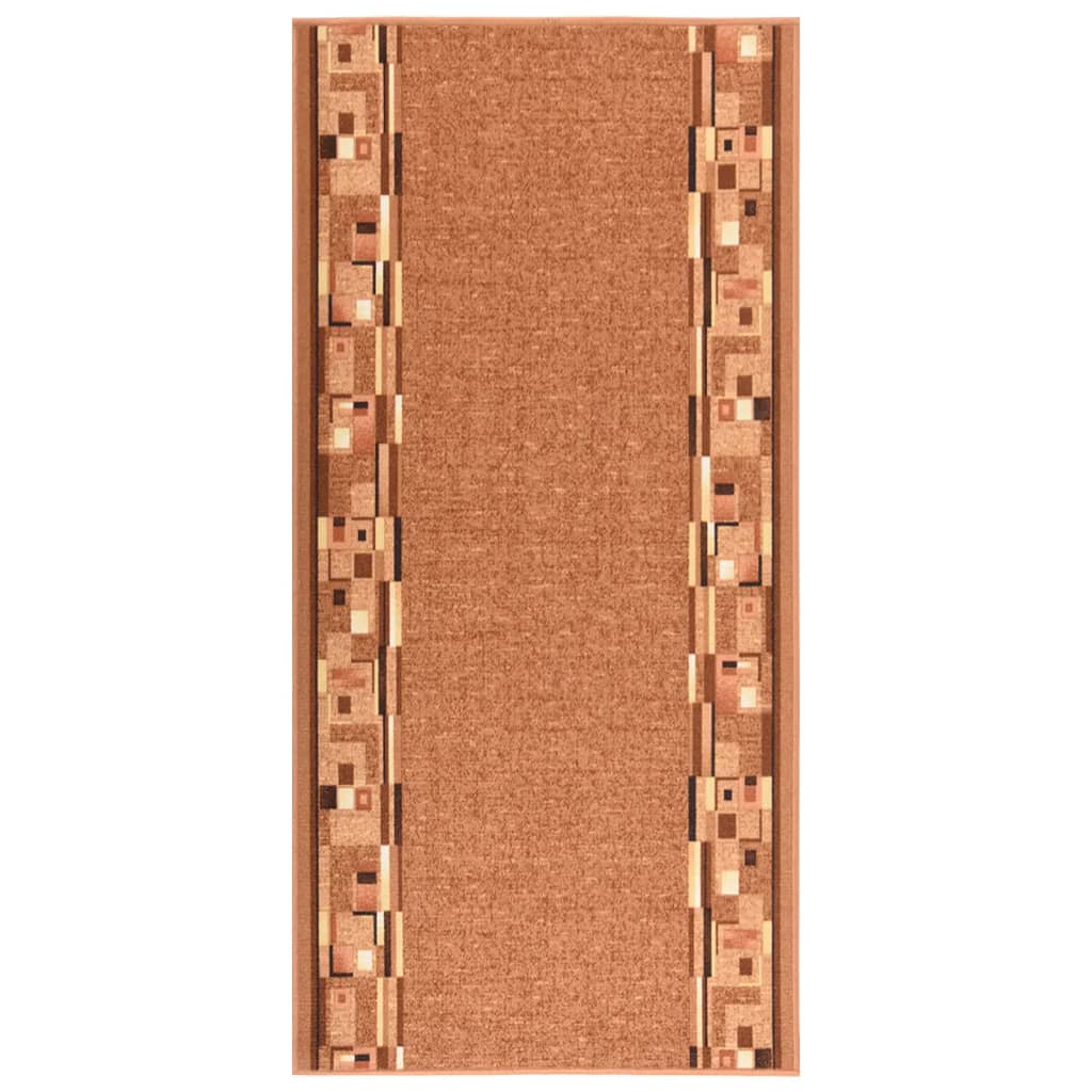 Berkfield Carpet Runner Brown 67x150 cm Anti Slip