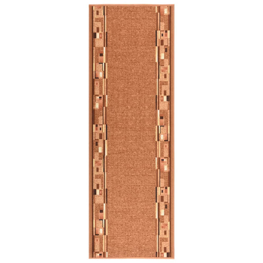 Berkfield Carpet Runner Brown 80x250 cm Anti Slip