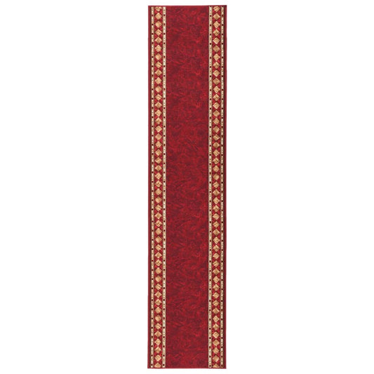 Berkfield Carpet Runner Red 67x400 cm Anti Slip