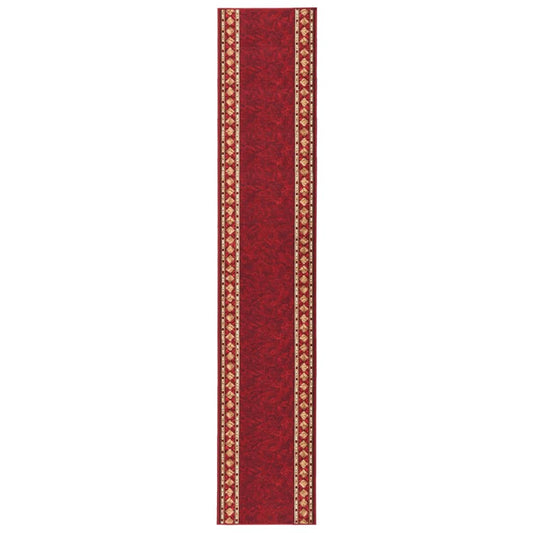Berkfield Carpet Runner Red 67x500 cm Anti Slip
