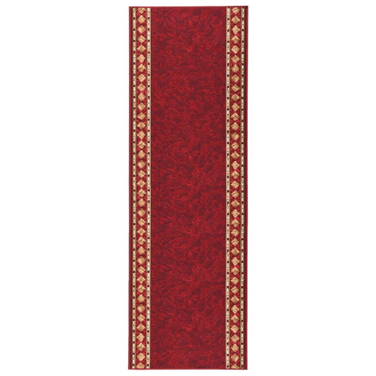 Berkfield Carpet Runner Red 80x300 cm Anti Slip