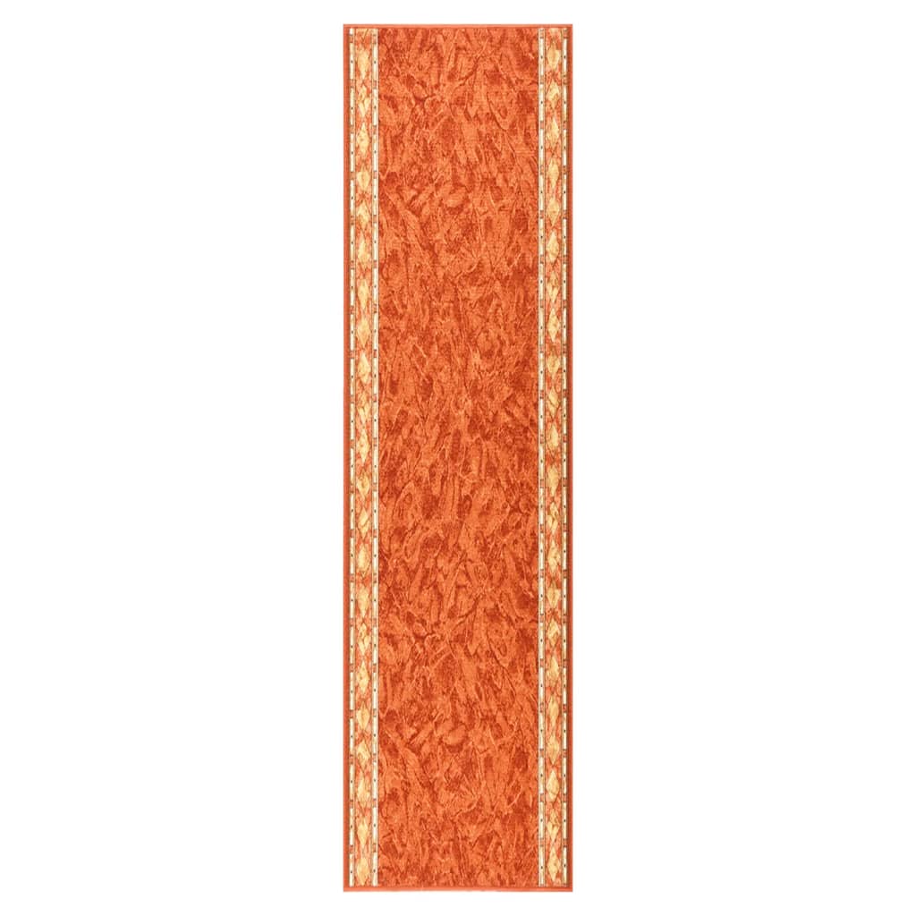 Berkfield Carpet Runner Terracotta 67x250 cm Anti Slip