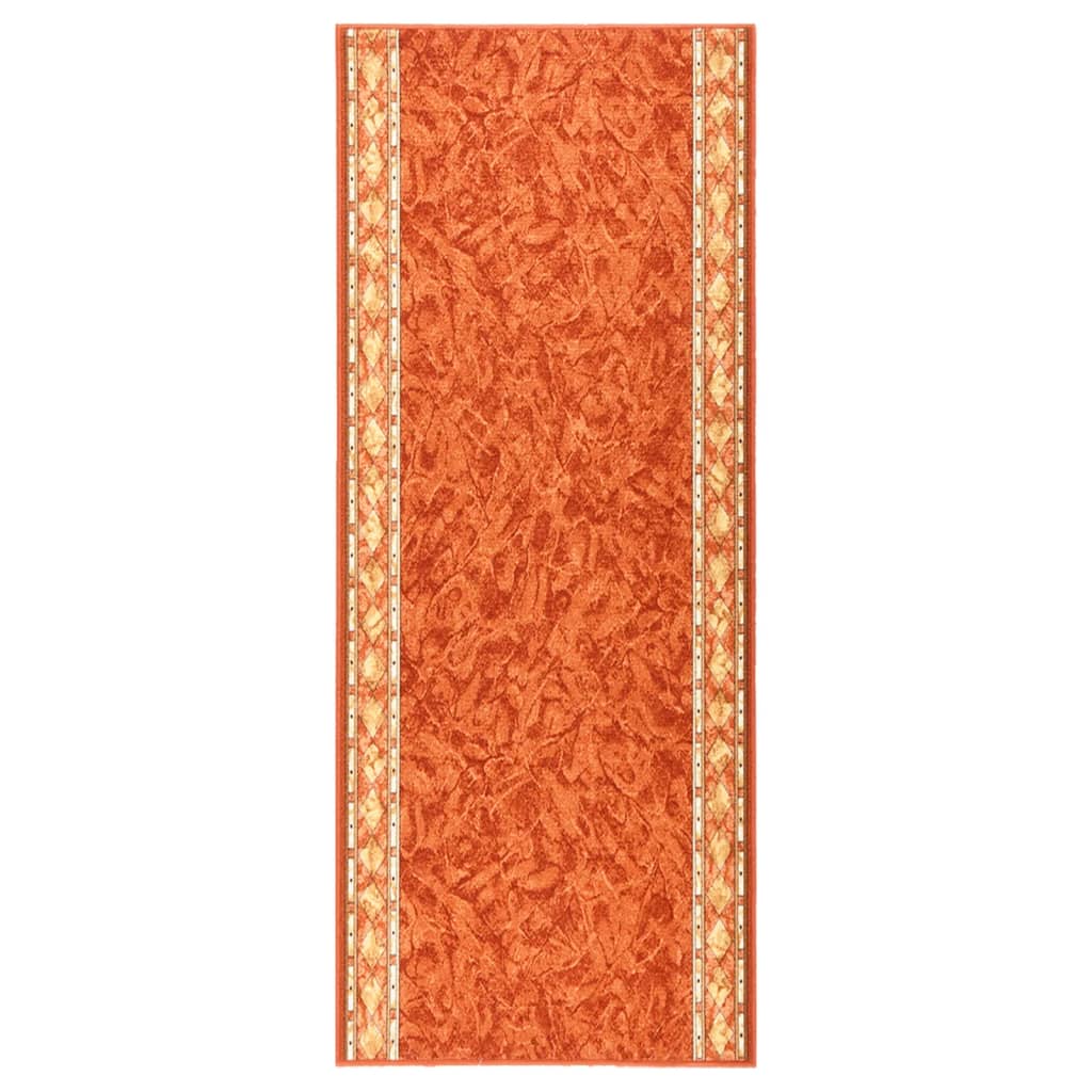 Berkfield Carpet Runner Terracotta 80x200 cm Anti Slip