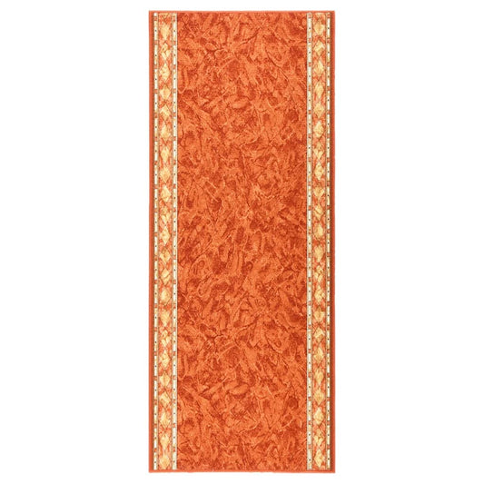 Berkfield Carpet Runner Terracotta 80x200 cm Anti Slip