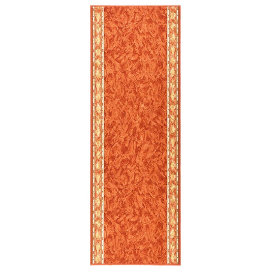 Berkfield Carpet Runner Terracotta 80x250 cm Anti Slip