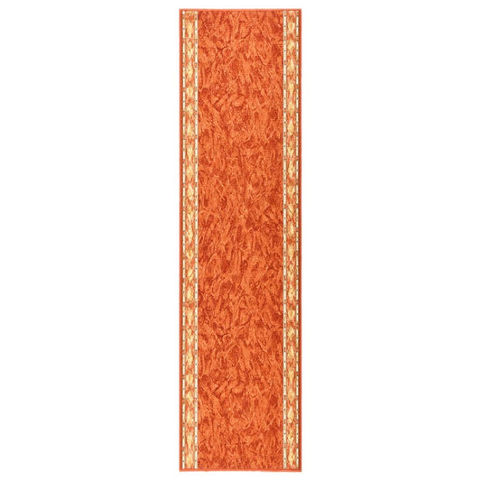 Berkfield Carpet Runner Terracotta 80x300 cm Anti Slip