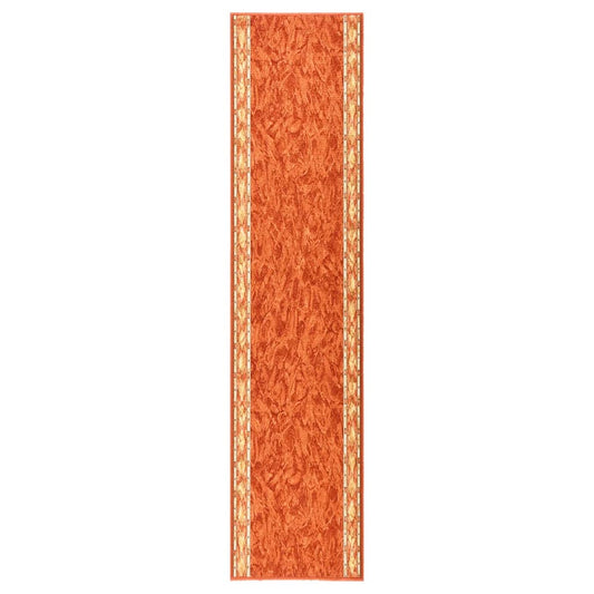Berkfield Carpet Runner Terracotta 80x350 cm Anti Slip