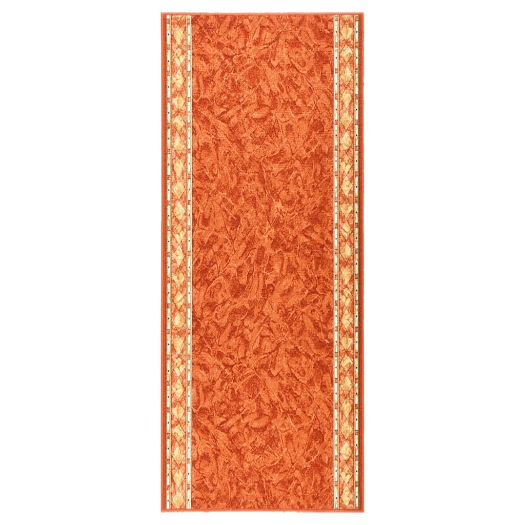 Berkfield Carpet Runner Terracotta 100x250 cm Anti Slip