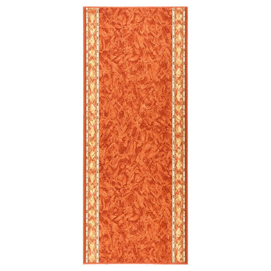 Berkfield Carpet Runner Terracotta 100x250 cm Anti Slip