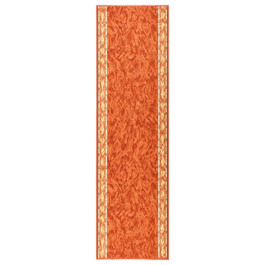 Berkfield Carpet Runner Terracotta 100x350 cm Anti Slip