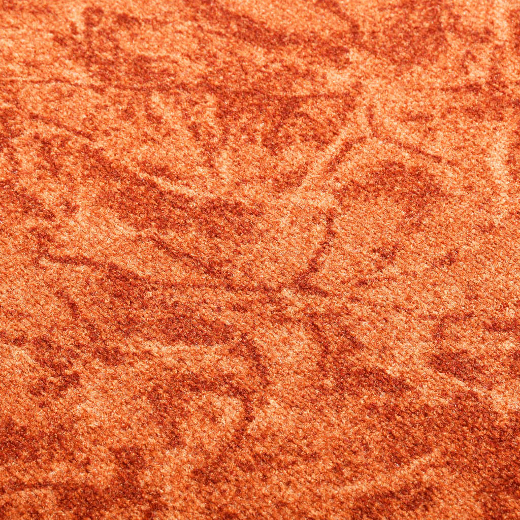 Berkfield Carpet Runner Terracotta 100x350 cm Anti Slip