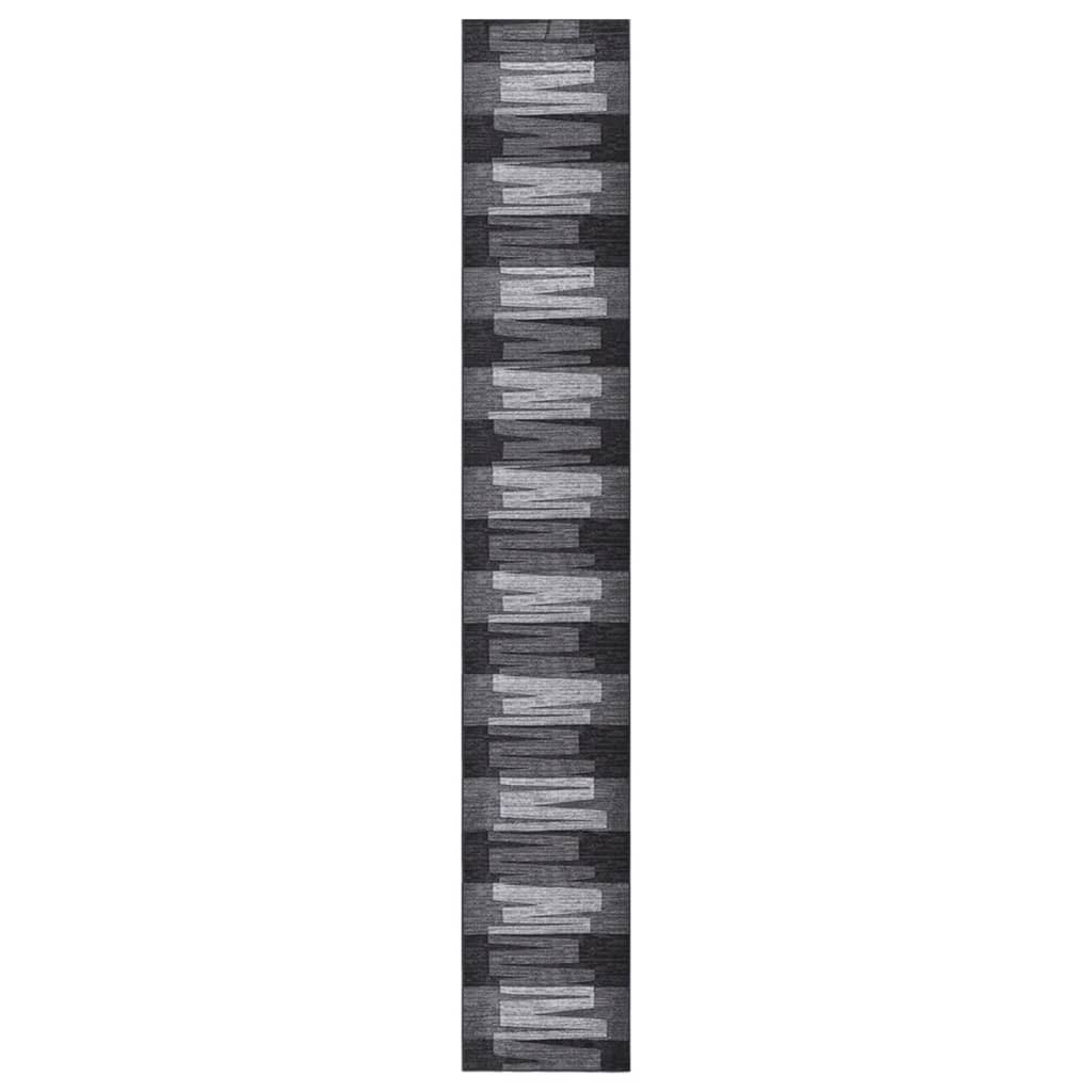 Berkfield Carpet Runner Anthracite 80x500 cm Anti Slip
