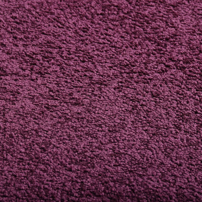 Berkfield Soft Pile Rug Anti-slip 67x180 cm Purple