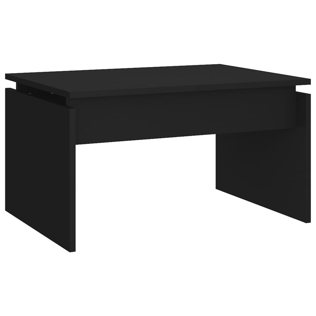 Berkfield Coffee Table Black 68x50x38 cm Engineered Wood