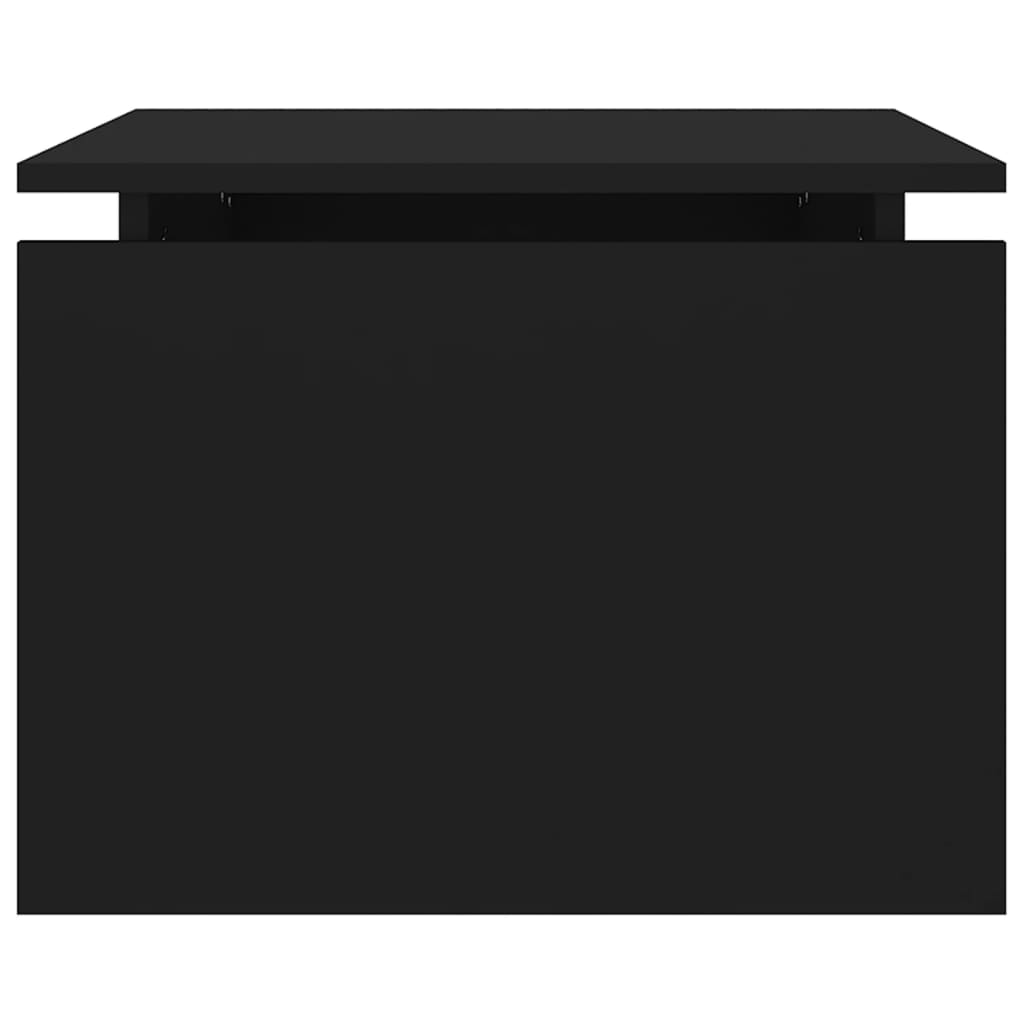 Berkfield Coffee Table Black 68x50x38 cm Engineered Wood