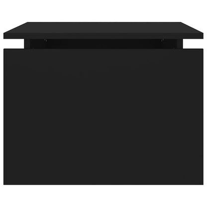 Berkfield Coffee Table Black 68x50x38 cm Engineered Wood