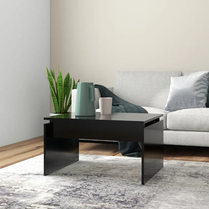 Berkfield Coffee Table Black 68x50x38 cm Engineered Wood