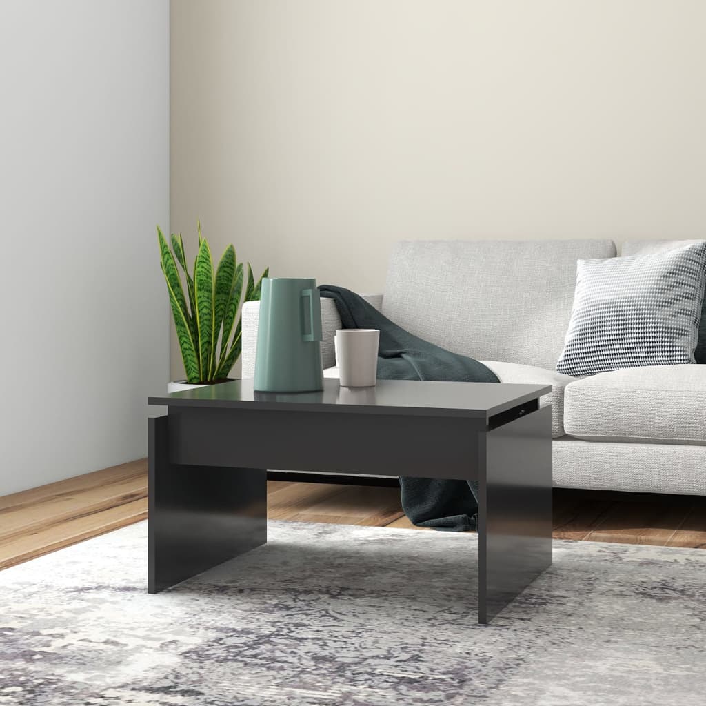 Berkfield Coffee Table Grey 68x50x38 cm Engineered Wood