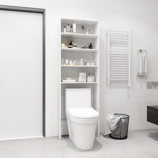 Berkfield Washing Machine Cabinet White 64x24x190 cm