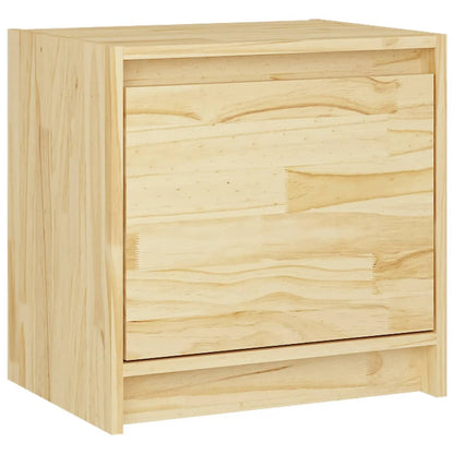 Berkfield Bedside Cabinet 40x30.5x40 cm Solid Pinewood