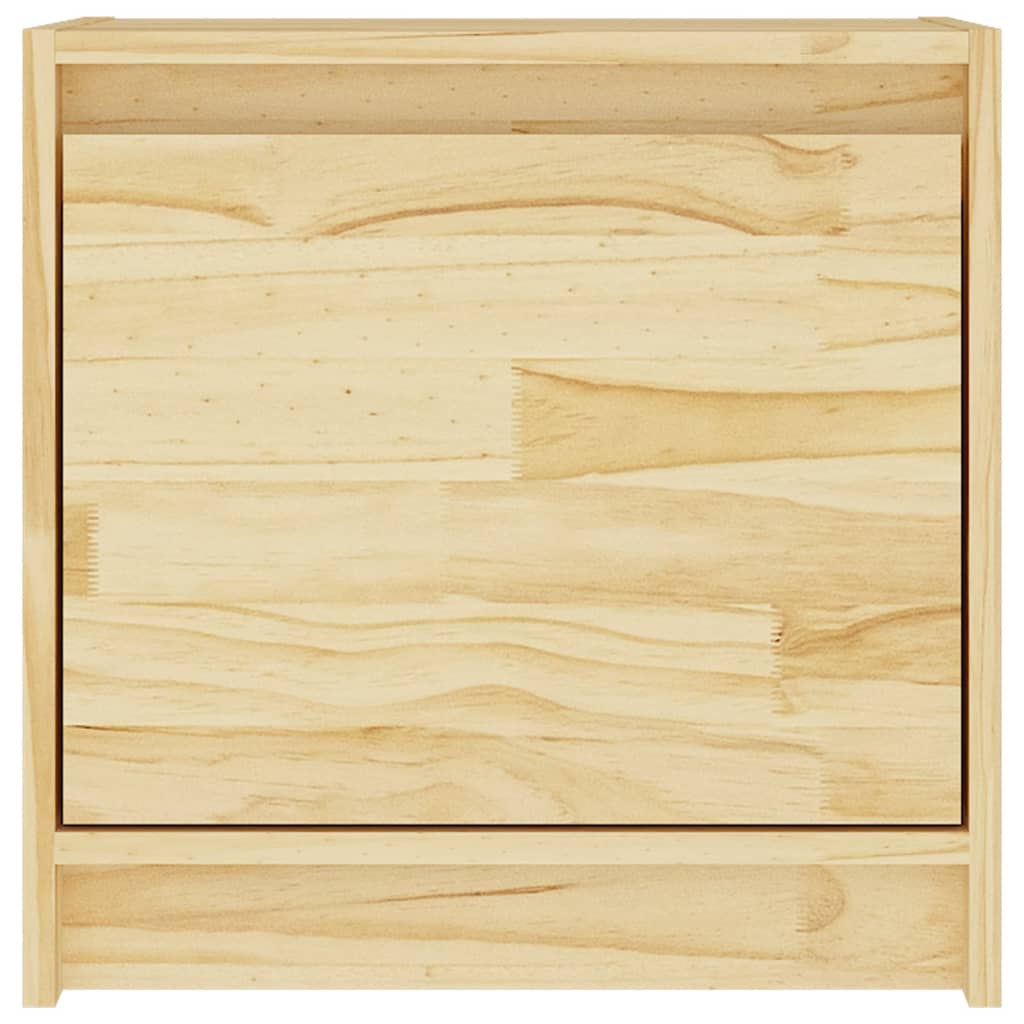 Berkfield Bedside Cabinet 40x30.5x40 cm Solid Pinewood