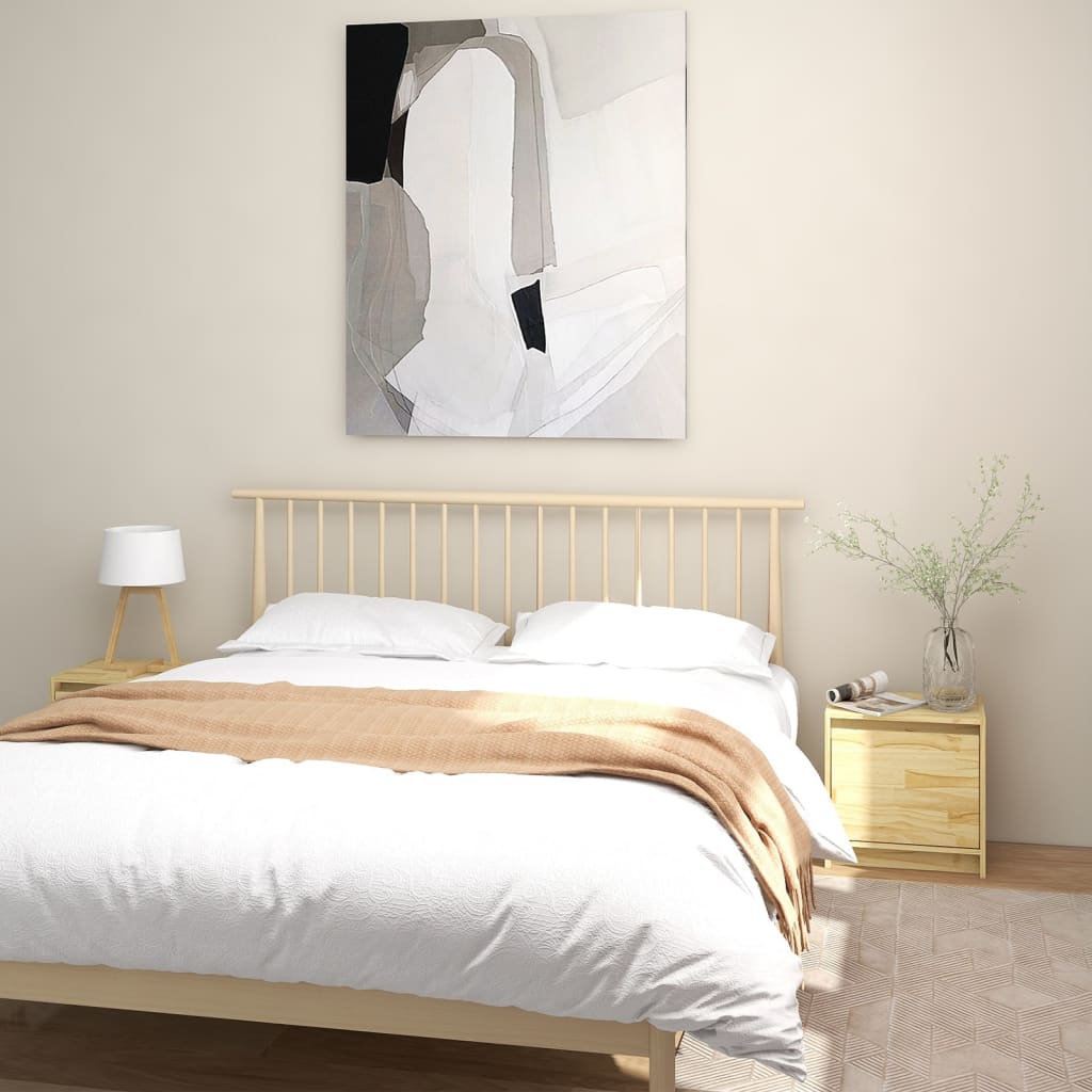 Berkfield Bedside Cabinets 2 pcs 40x30.5x40 cm Solid Pinewood