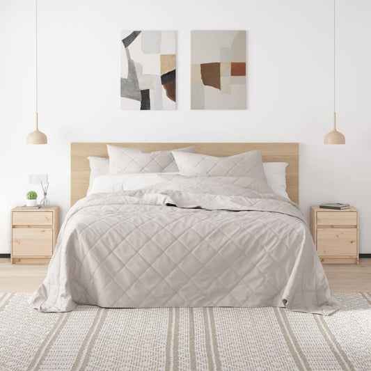 Berkfield Bedside Cabinet 40x31x50 cm Solid Pinewood