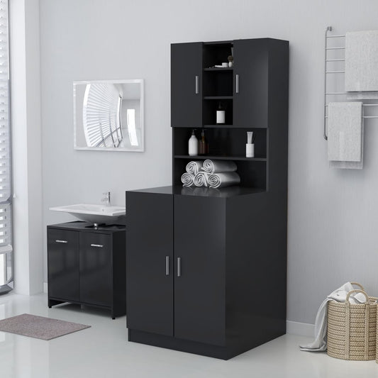 Berkfield Washing Machine Cabinet Grey 71x71.5x91.5 cm
