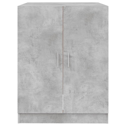 Berkfield Washing Machine Cabinet Concrete Grey 71x71.5x91.5 cm