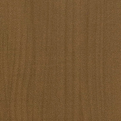 Berkfield Coffee Table Honey Brown 110x50x33.5 cm Solid Pinewood