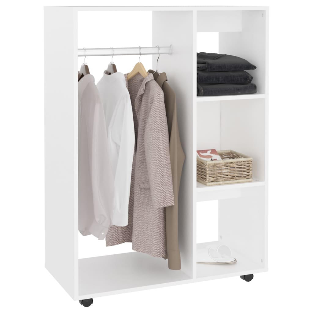 Berkfield Wardrobe White 80x40x110 cm Engineered Wood