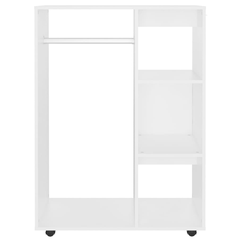 Berkfield Wardrobe White 80x40x110 cm Engineered Wood