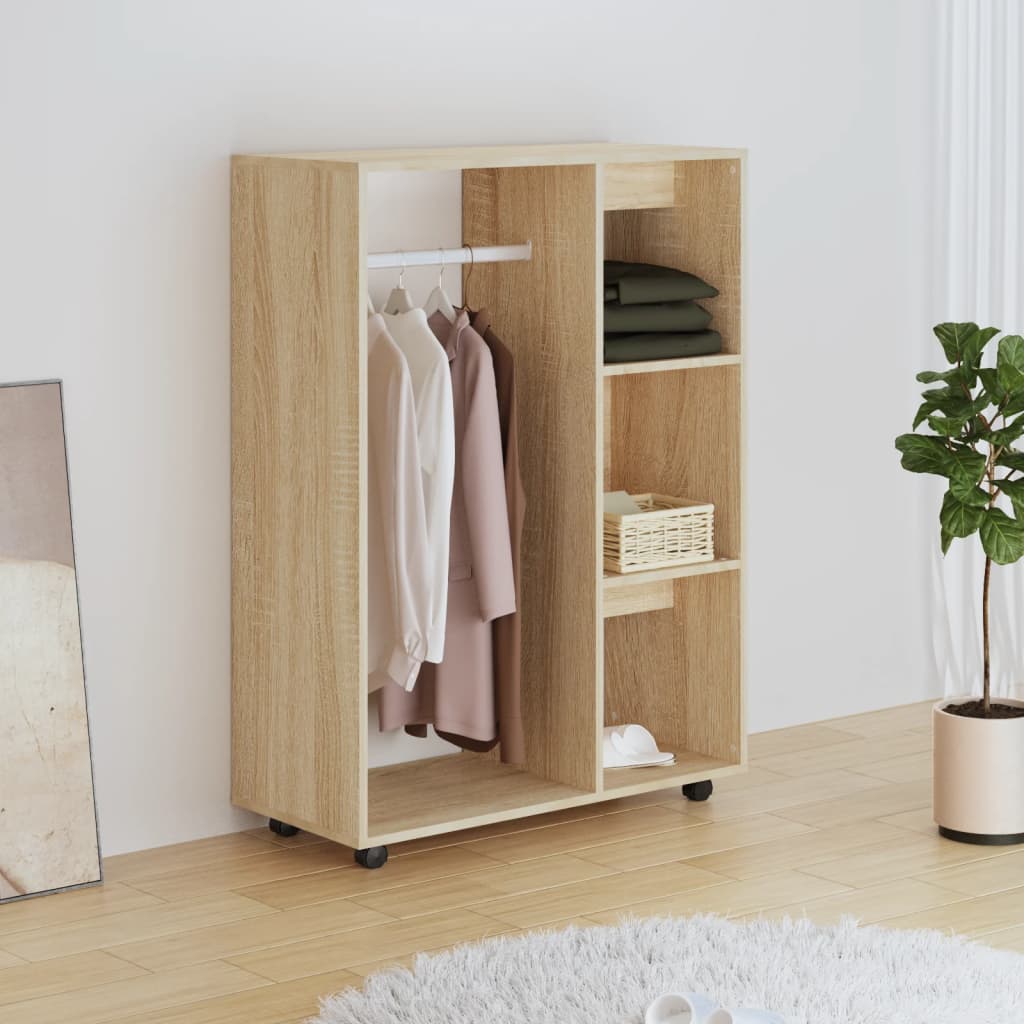 Berkfield Wardrobe Sonoma Oak 80x40x110 cm Engineered Wood