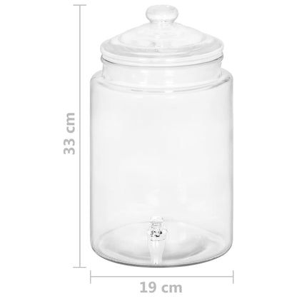 Berkfield Beverage Dispenser 5800 ml Glass