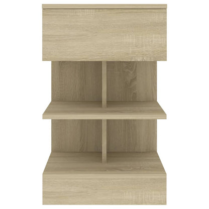 Berkfield Bedside Cabinets 2 pcs Sonoma Oak 40x35x65 cm