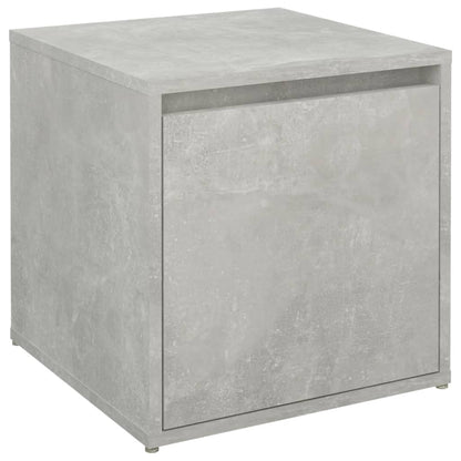 Berkfield Box Drawer Concrete Grey 40.5x40x40 cm Engineered Wood