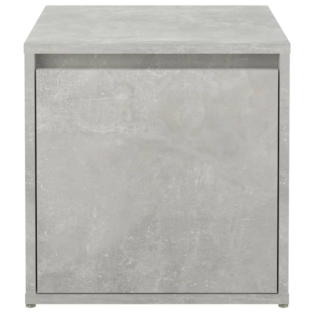Berkfield Box Drawer Concrete Grey 40.5x40x40 cm Engineered Wood
