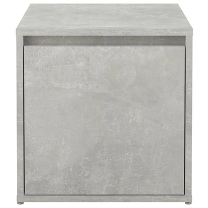 Berkfield Box Drawer Concrete Grey 40.5x40x40 cm Engineered Wood