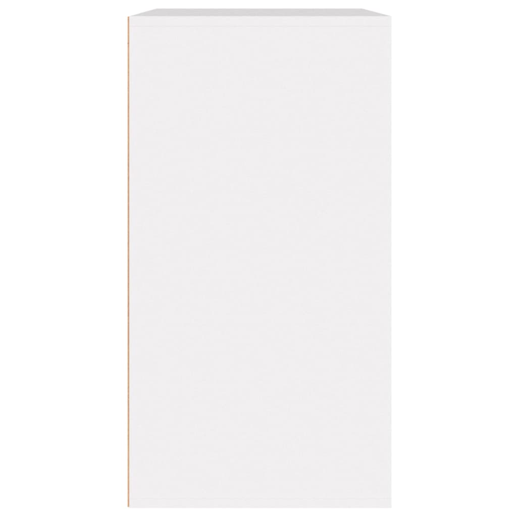 Berkfield Cosmetic Cabinet White 80x40x75 cm Engineered Wood