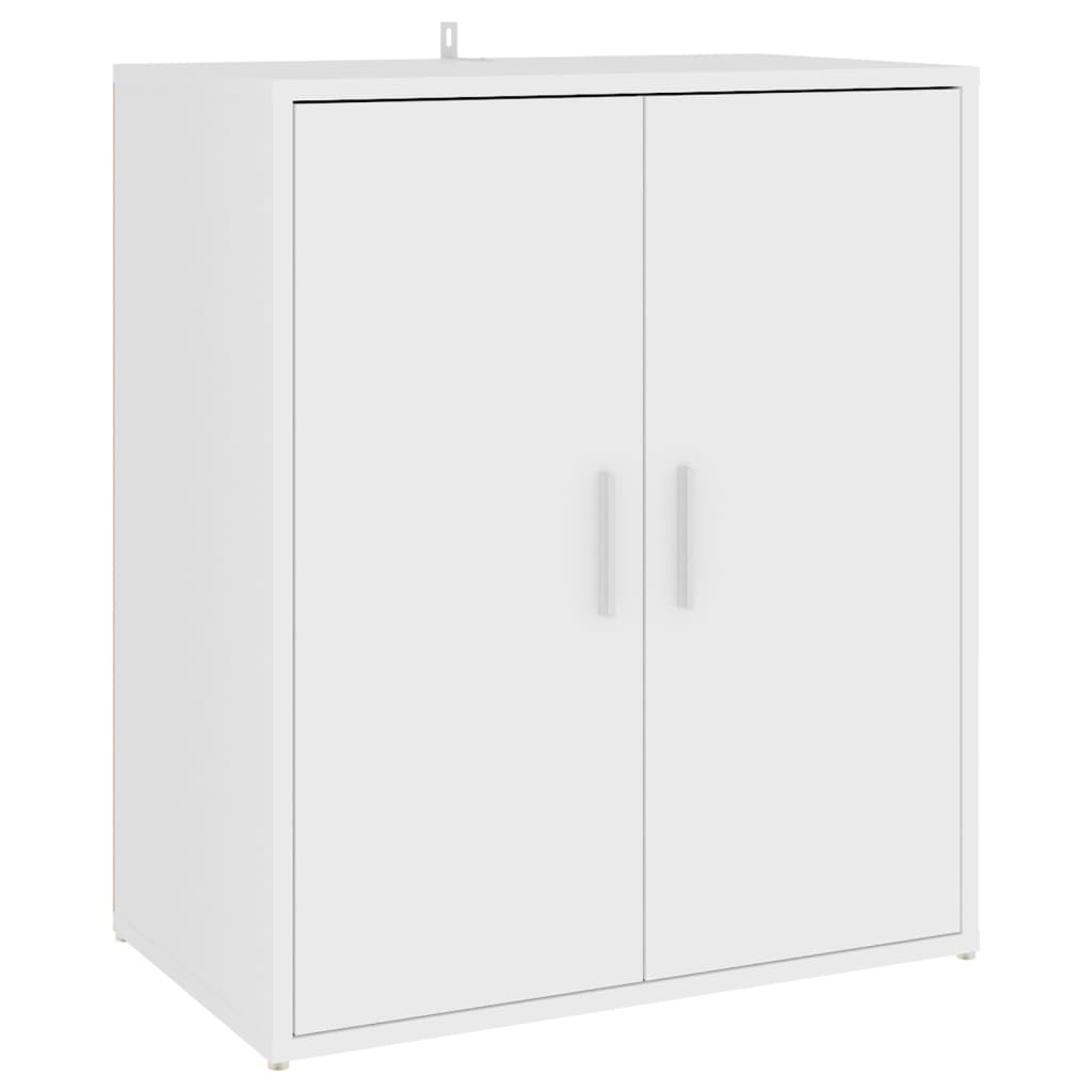 Berkfield Shoe Cabinet White 60x35x70 cm Engineered Wood