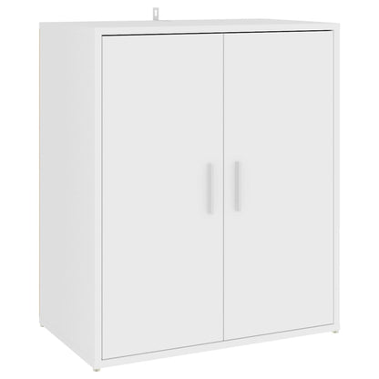 Berkfield Shoe Cabinet White 60x35x70 cm Engineered Wood