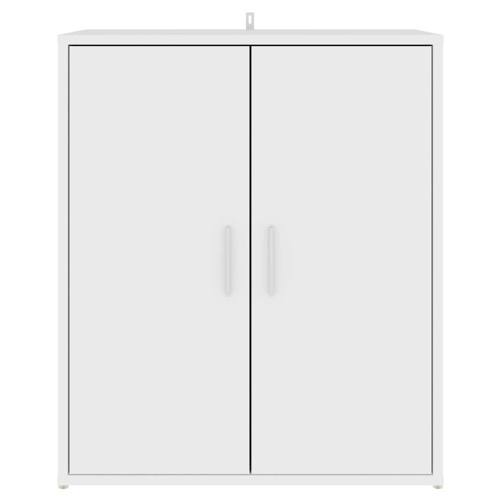Berkfield Shoe Cabinet White 60x35x70 cm Engineered Wood