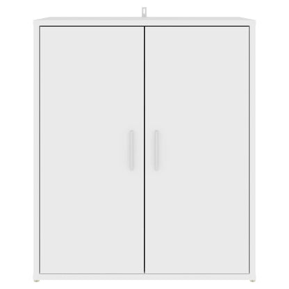 Berkfield Shoe Cabinet White 60x35x70 cm Engineered Wood