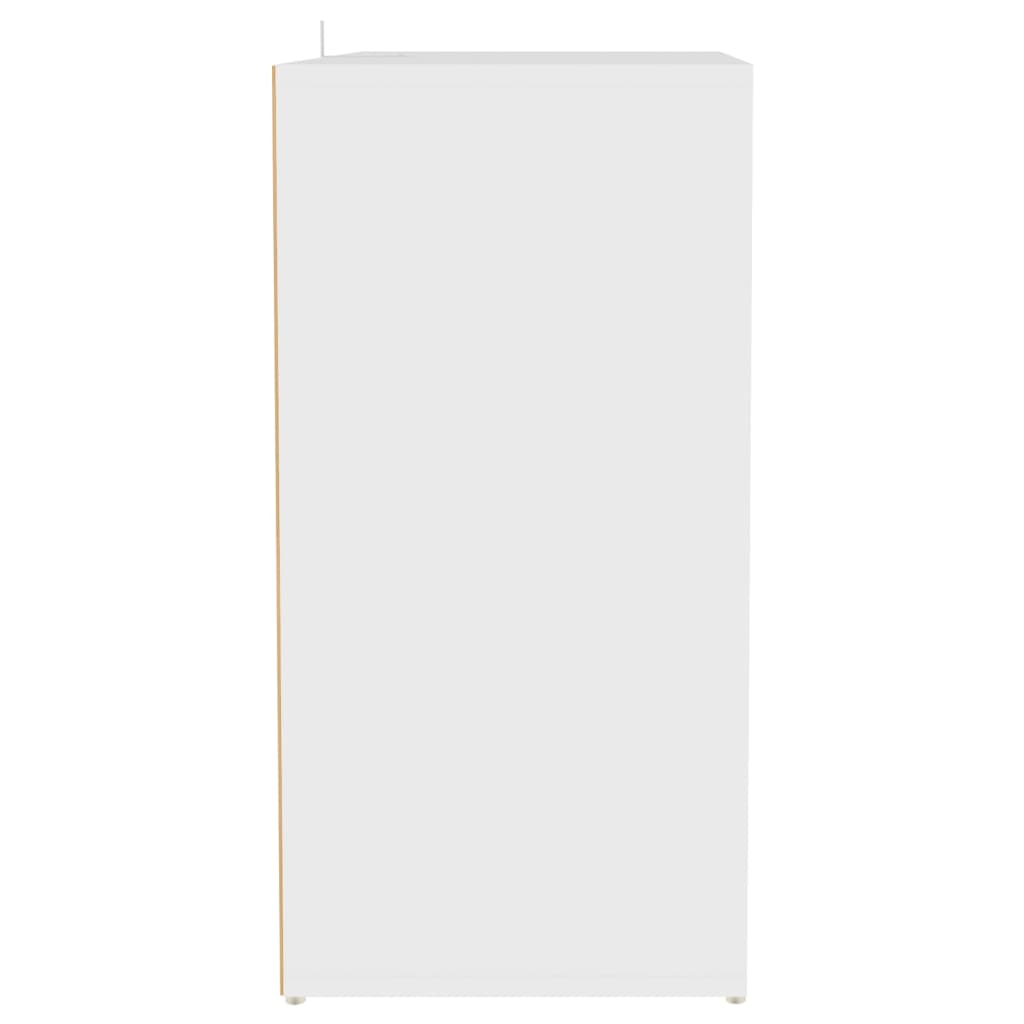 Berkfield Shoe Cabinet White 60x35x70 cm Engineered Wood