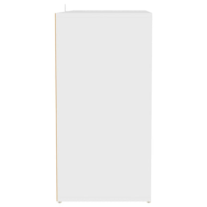 Berkfield Shoe Cabinet White 60x35x70 cm Engineered Wood