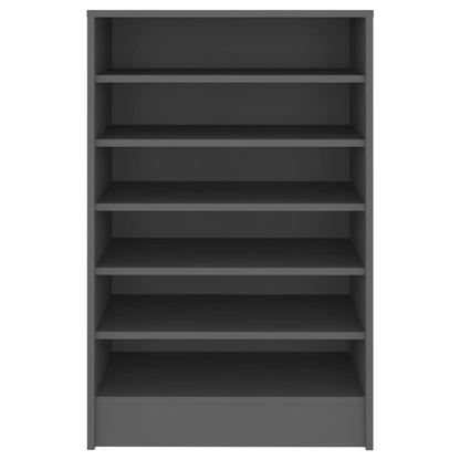 Berkfield Shoe Cabinet Grey 60x35x92 cm Engineered Wood