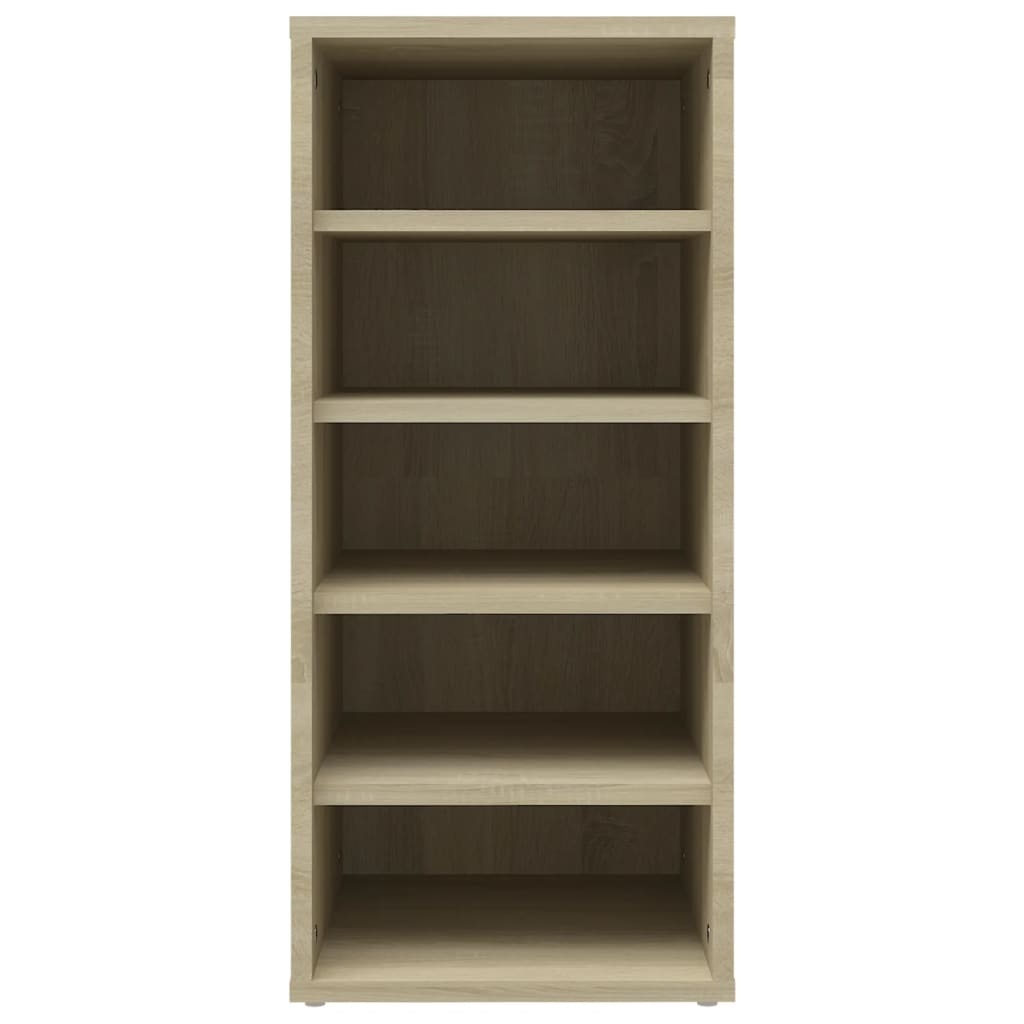 Berkfield Shoe Cabinet Sonoma Oak 31.5x35x70 cm Engineered Wood