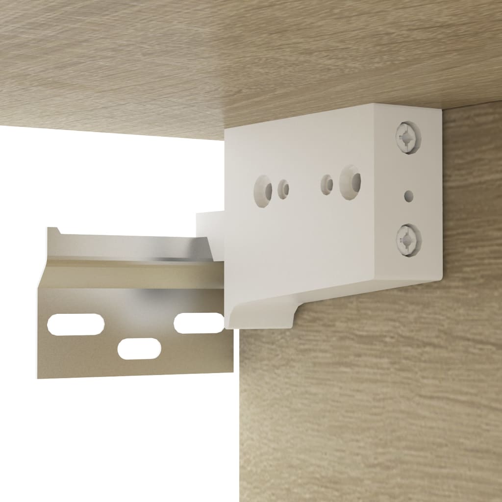 Berkfield Shoe Cabinet Sonoma Oak 31.5x35x70 cm Engineered Wood